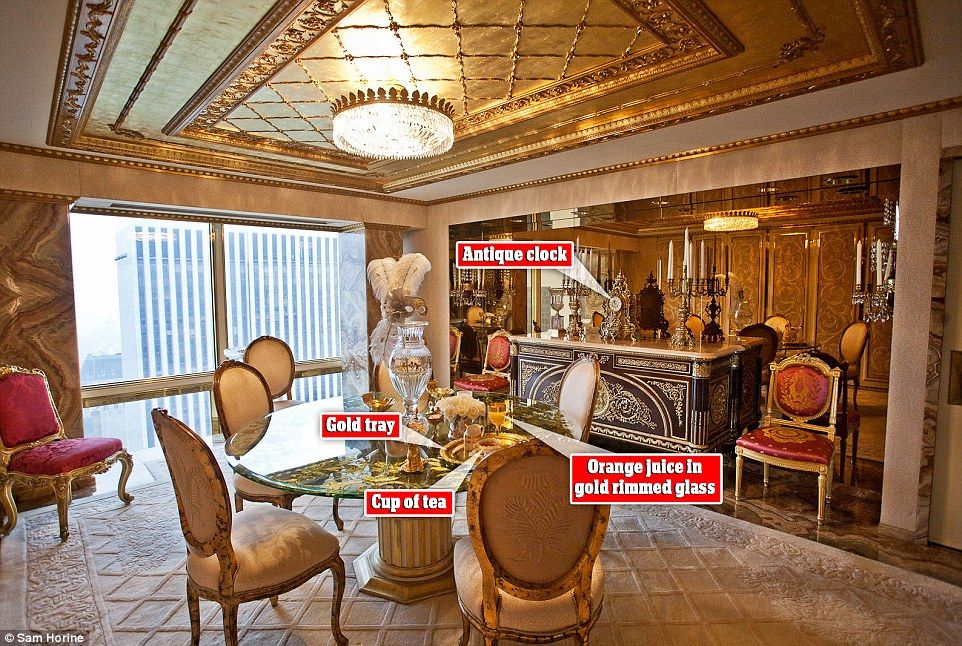 Imágenes: el penthouse de Donald Trump valuado en 100 mdd - 2E2CAC4000000578-3303819-image-a-2_1446821759717