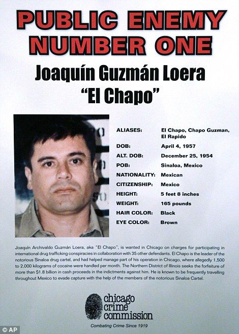 Imperio de El Chapo domina casi la totalidad de los EE.UU. - 2EEBEEB600000578-3338976-El_Chapo_s_escape_from_a_Mexican_maximum_security_prison_through-a-61_1448864188069