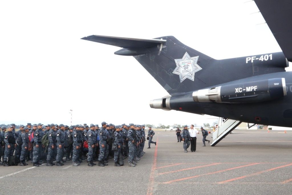 Llega Gendarmería a Michoacán para resguardar evaluación de docentes - 5F0B2195-1024x683