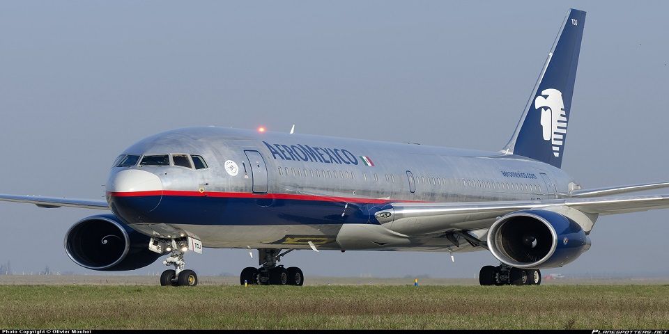 Aeroméxico reporta aumento de 9.2% en movimiento de pasajeros