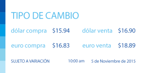 Dólar se vende en 16.90 pesos - Bancomer-05112015-300x150