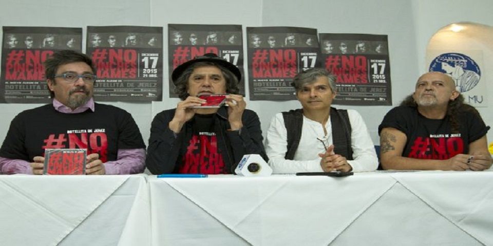 Prepara nuevo disco Botellita de Jerez