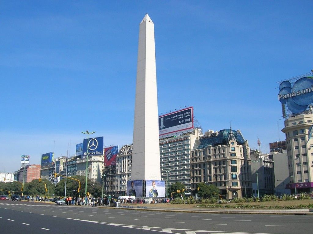 Las 25 mejores ciudades para comer - Buenos-Aires-obelisco-1024x766
