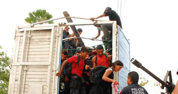 Rescatan a migrantes centroamericanos en Tamaulipas