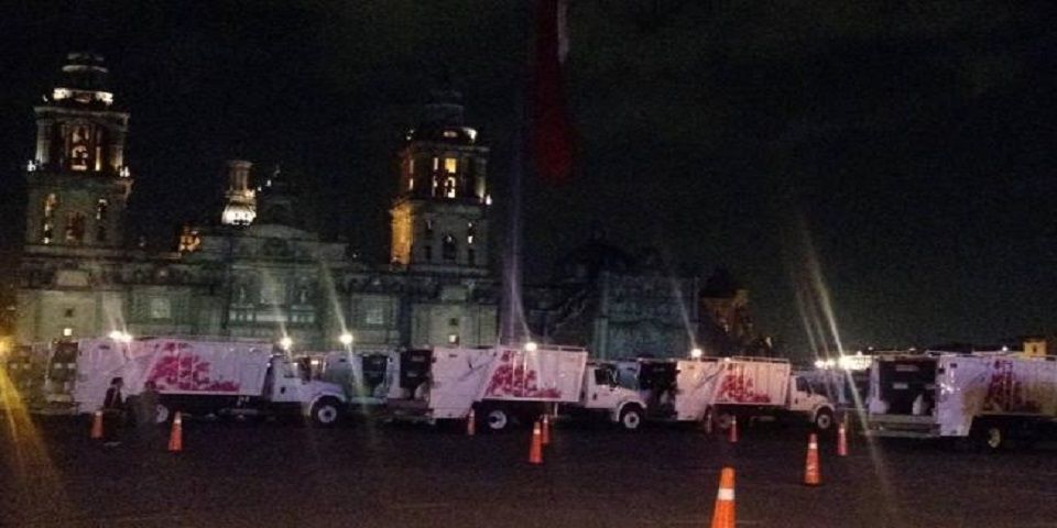 CDMX presenta nuevos camiones de basura