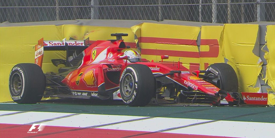 Vettel, fuera del GP México Vettel, fuera del GP México