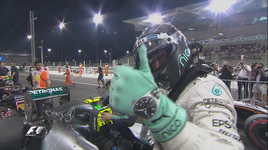 Nico Rosberg gana el Gran Premio de Abu Dabi Nico Rosberg gana el Gran Premio de Abu Dabi