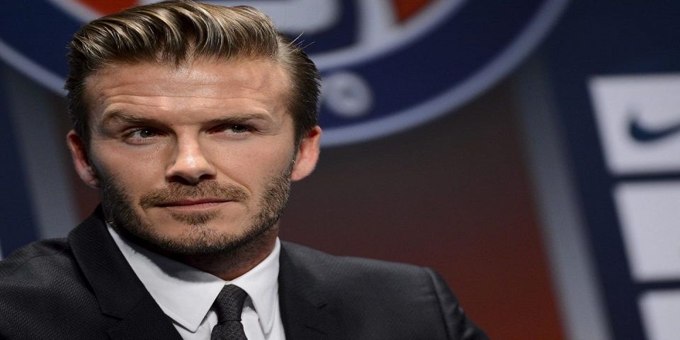 David Beckham juega en la Antártida