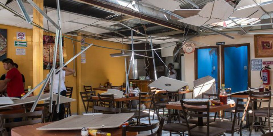 Diez heridos por flamazo en pizzería de Copilco Diez heridos por flamazo en pizzería de Copilco