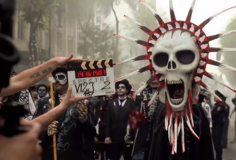 Video: detrás de cámaras de la filmación de Spectre en México - James_Bond-James_Bond_Mexico-Spectre-Spectre_Dia_de_Muertos-Daniel_Craig_MILIMA20150615_0177_11