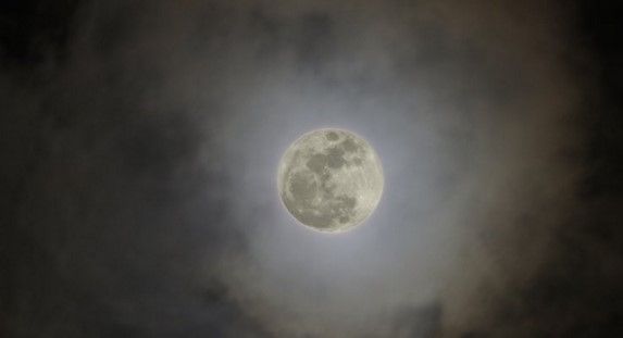 La luna llena en imágenes