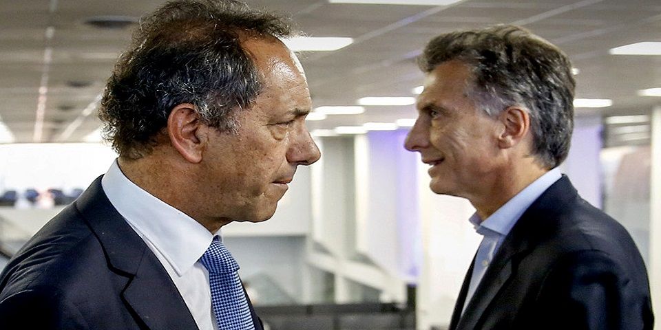 Cierran Macri y Scioli campañas en Argentina Cierran Macri y Scioli campañas en Argentina
