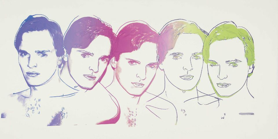 Miguel Bosé subastará dos cuadros de Andy Warhol