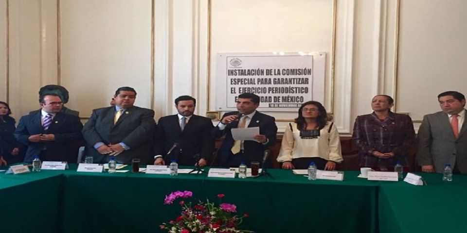 Instala ALDF Comisión que garantiza ejercicio periodístico en DF