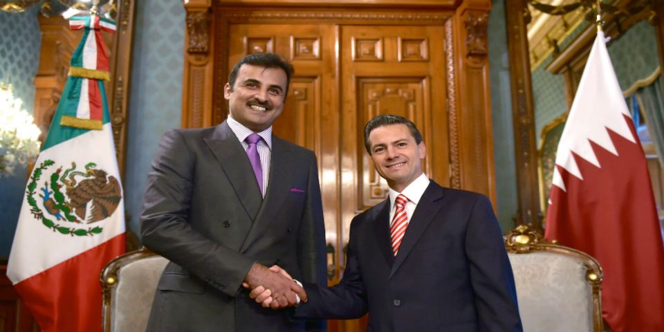 EPN encabeza firma de acuerdos de cooperación con Qatar