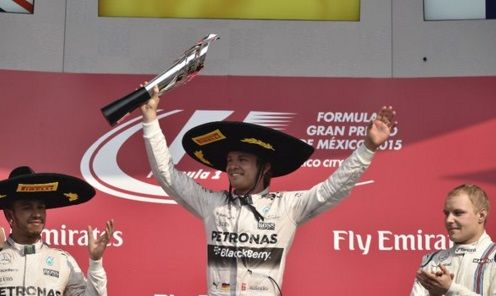 EPN felicita al ganador del Gran Premio de México EPN felicita al ganador del Gran Premio de México