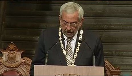 Enrique Graue Wiechers rindió protesta como rector de la UNAM - Rinde-protesta