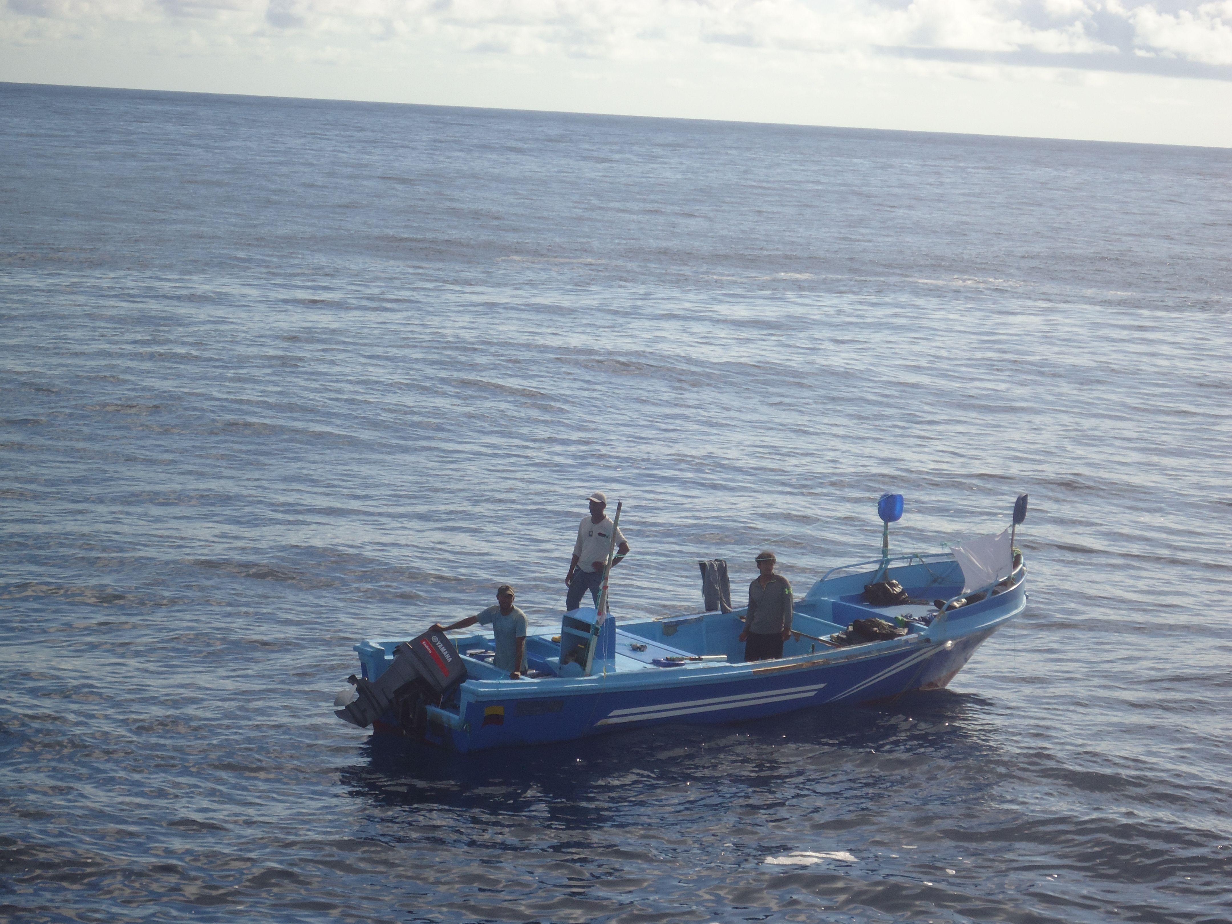 Marina rescata a cuatro náufragos en Chiapas