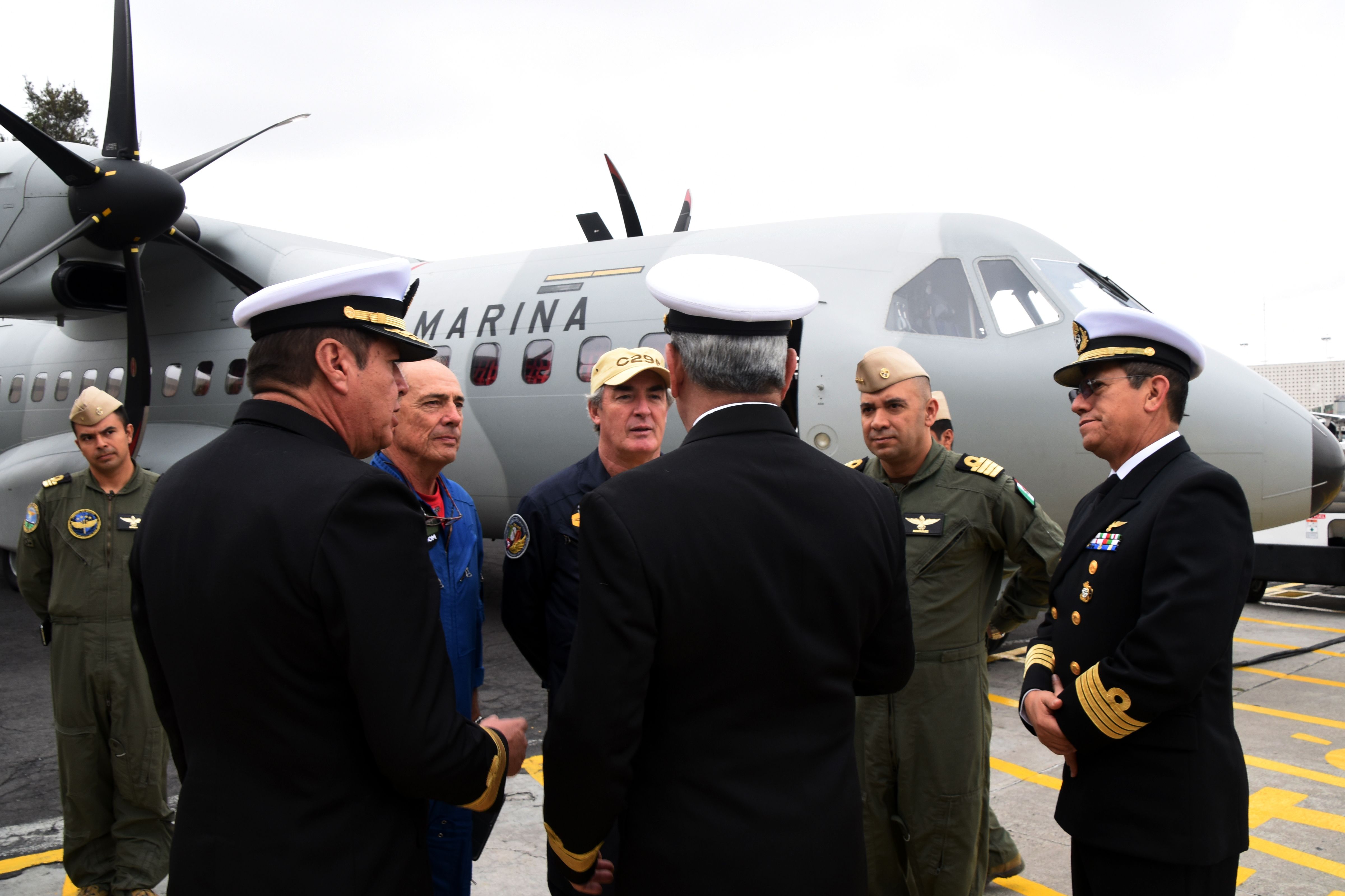 Avión de SEMAR inicia gira por Latinoamérica - SEMAR_COMUNICADO-146_FOTO_6