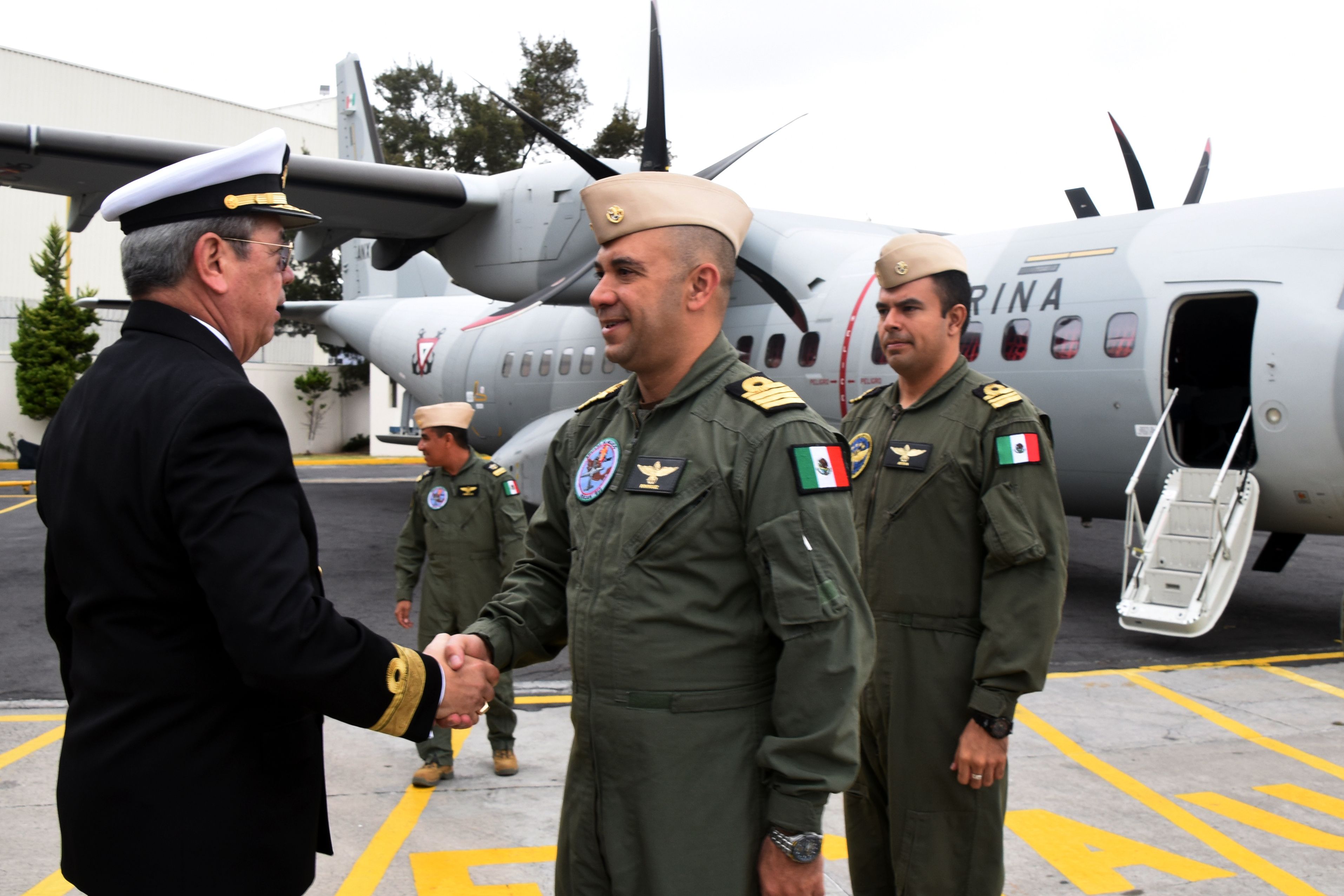 Avión de SEMAR inicia gira por Latinoamérica - SEMAR_COMUNICADO-146_FOTO_7
