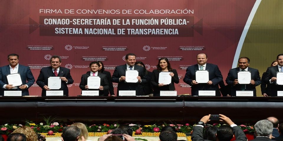 Destaca INAI convenio de transparencia de CONAGO