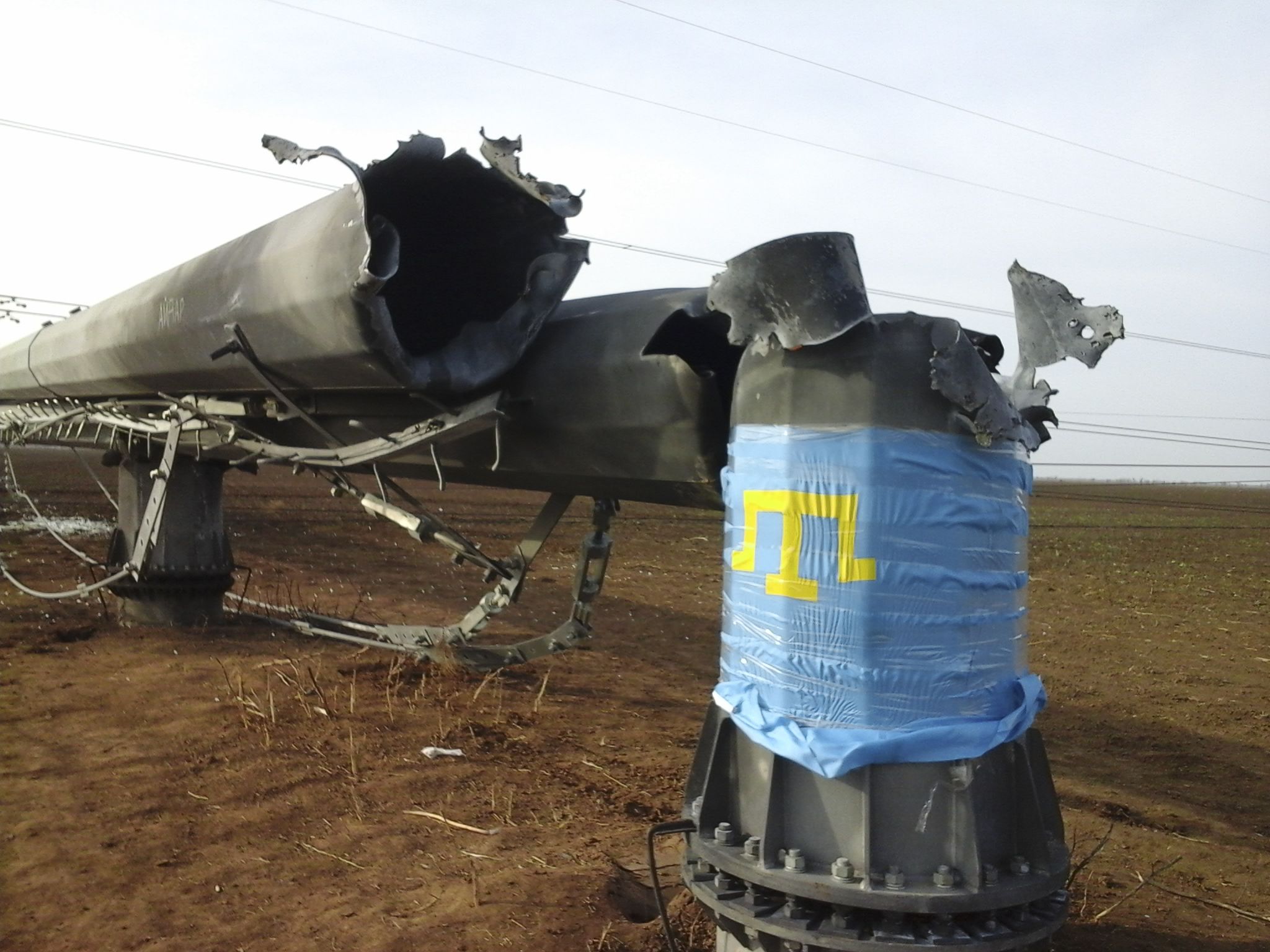 Explosiones dejan sin luz a dos millones en Ucrania