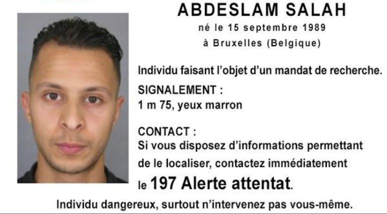 Policía belga estuvo a punto de atrapar a sospechoso de ataques en París - Salah-Abdeslam-terrorista-Francia