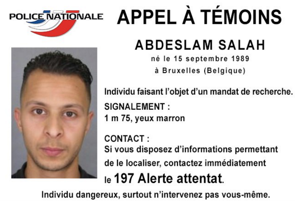 Detienen al principal sospechoso de los ataques terroristas en París - Salah-Abdeslam