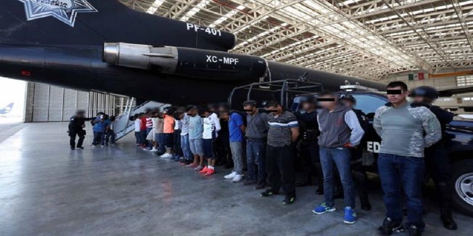 Trasladan a SEIDO a 19 secuestradores de Tamaulipas