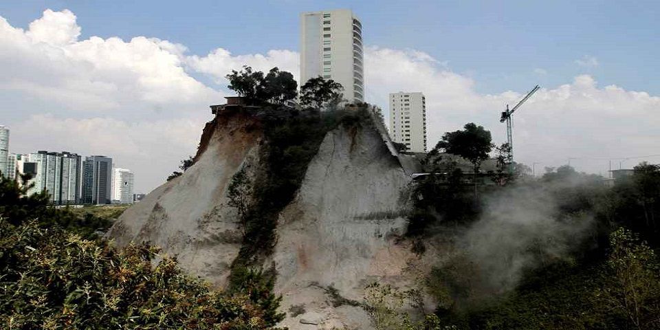 Comenzarán cortes a talud de Santa Fe
