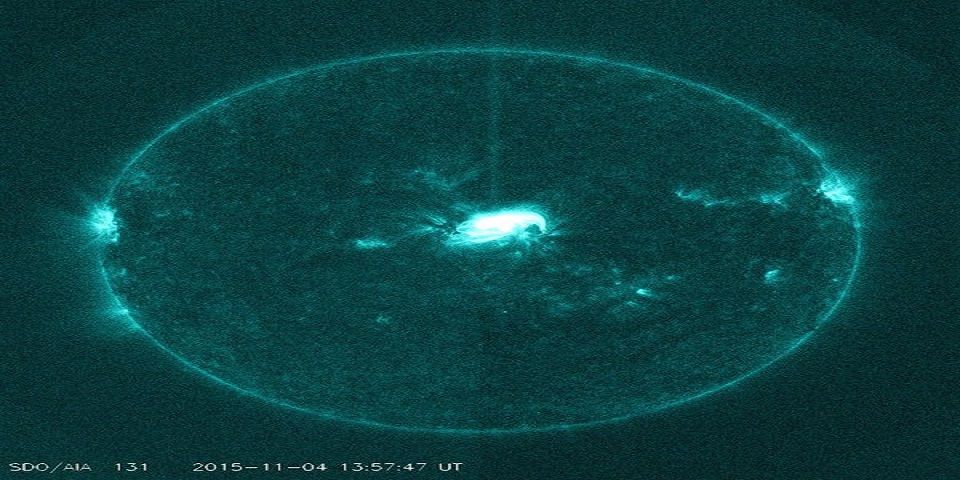 Detectan tres llamaradas solares