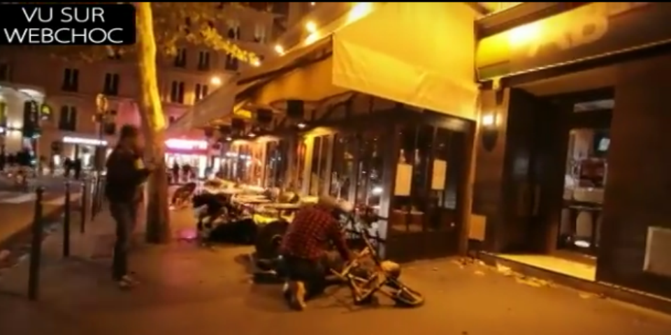 Video: momentos posteriores al atentado en café Le Bonne Biére