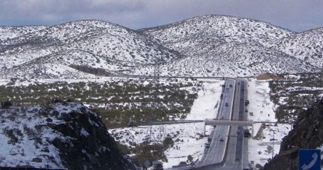 Cierran tramo carretero entre Sonora y Chihuahua por nevada
