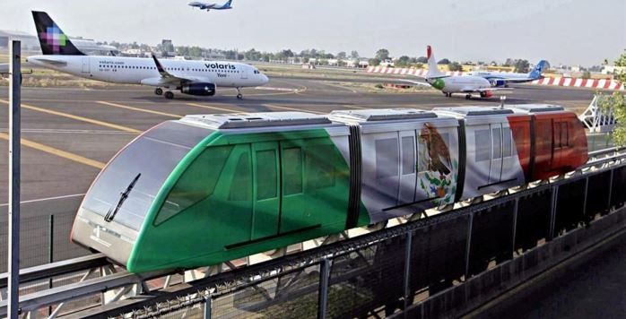 Suspenderán servicio de aerotrén en AICM - aerotren1