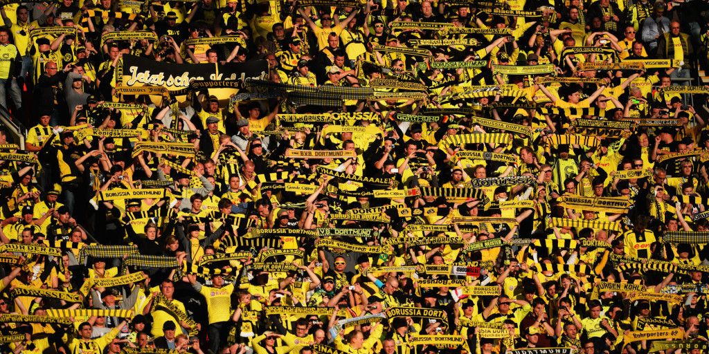 Liga MX es la cuarta con mejor asistencia en el mundo - aficionados-borussia-dortmund-1024x512