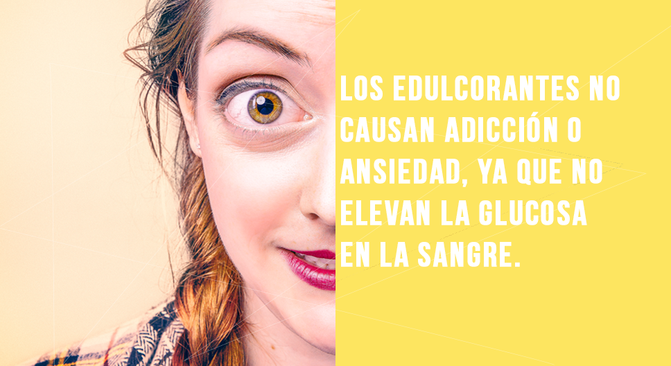 Mitos sobre los edulcorantes artificiales - ansiedad