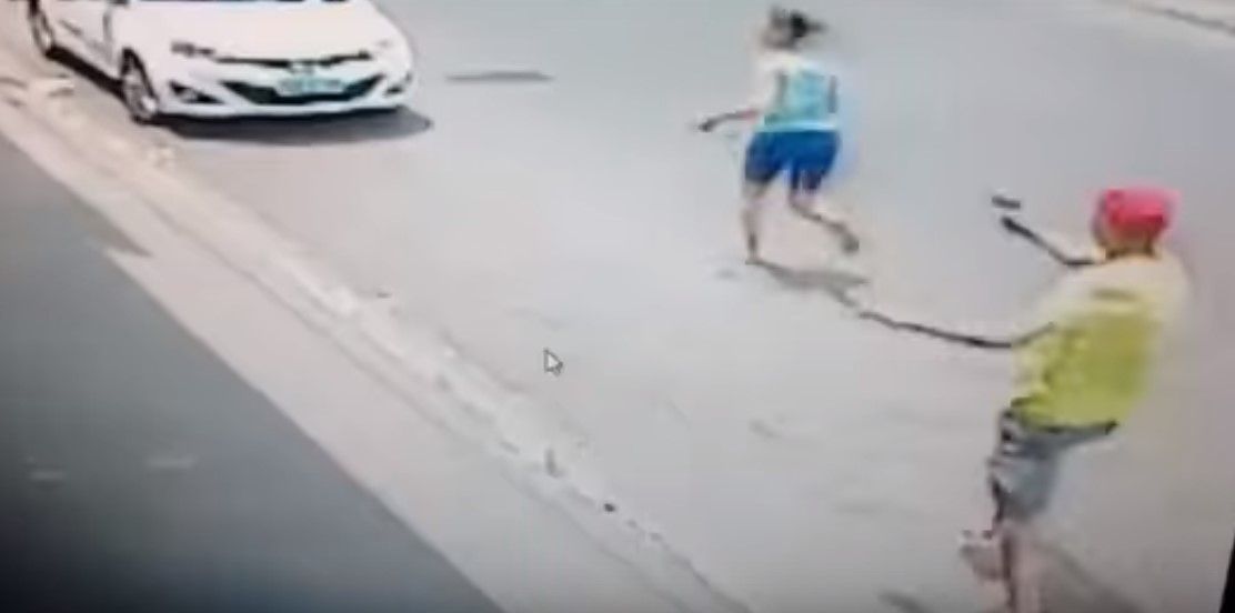 Video: policía militar de Brasil mata a su exnovia