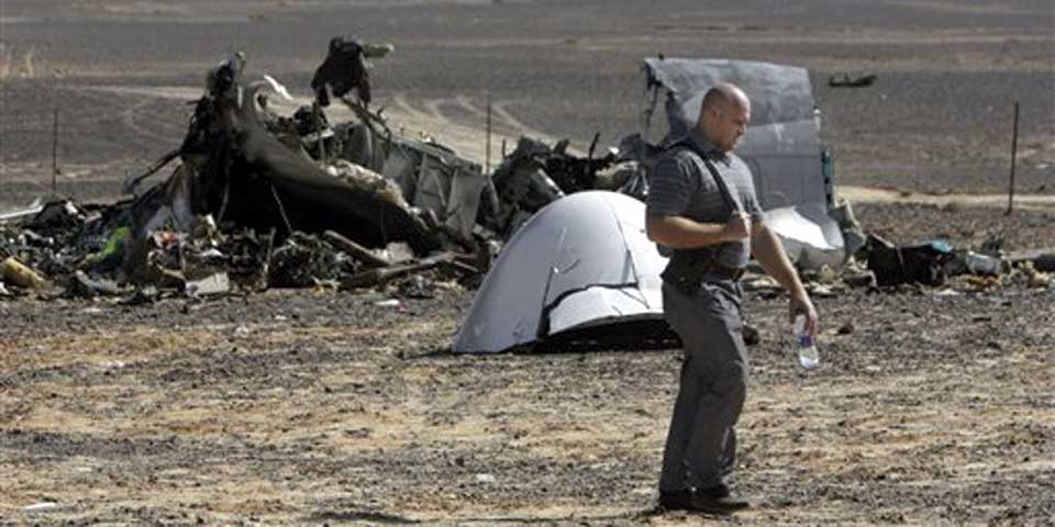 Sin indicios de ataque terrorista en caída de avión ruso en Sinaí: Egipto