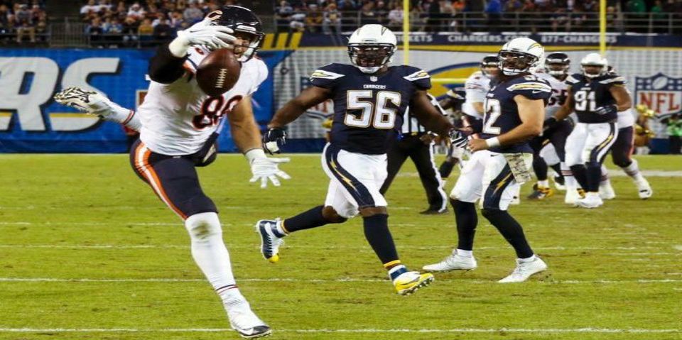 Espectacular recepción da victoria a Chicago sobre San Diego