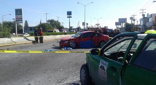 Video: choque en Guadalupe, N.L., deja dos muertos