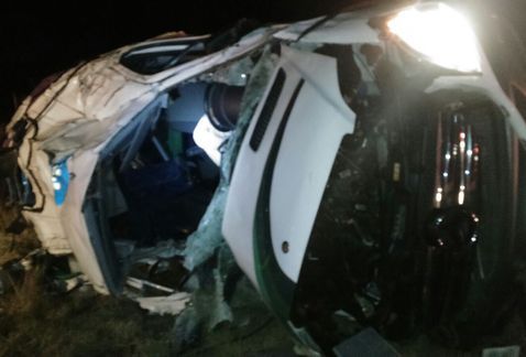 Mueren 5 personas por accidente en Hidalgo