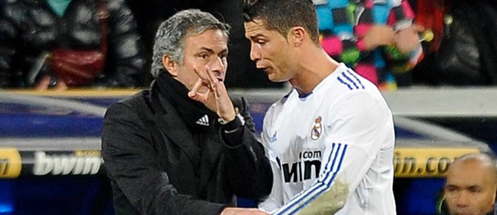 Cristiano Ronaldo y Mourinho, a punto de llegar a los golpes