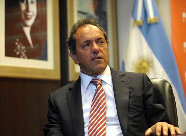 Scioli busca recomponer campaña presidencial en Argentina - daniel-scioli