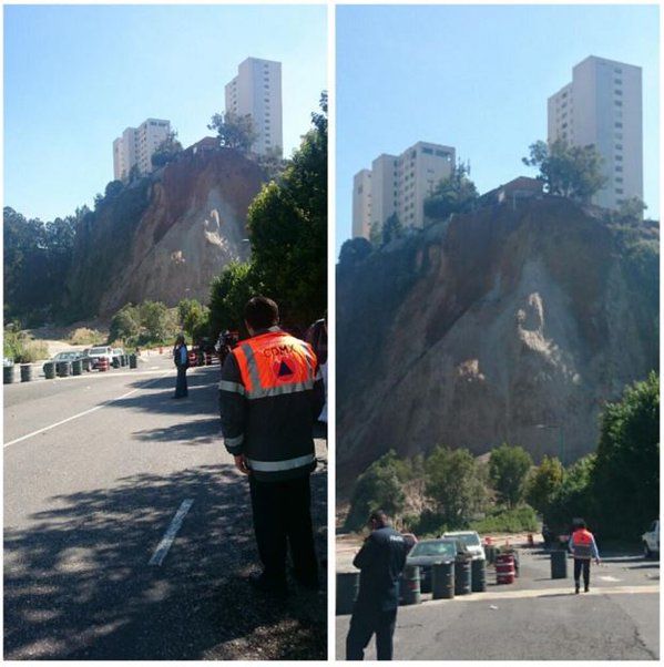 Protección Civil evacua a 116 personas por deslaves en Santa Fe - deslave-santa-fe-2