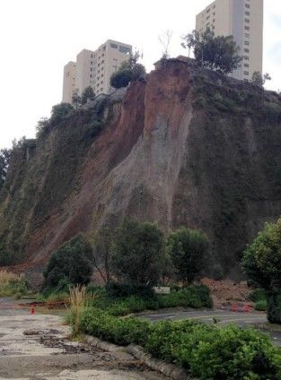 Segundo deslave en Santa Fe; no hay lesionados - deslave