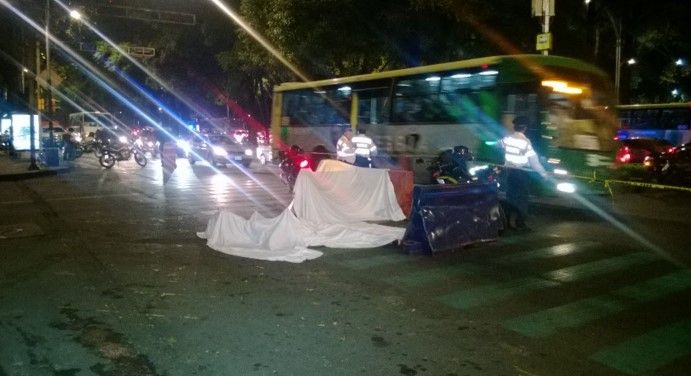 Atropellan a usuaria de Ecobici en Reforma