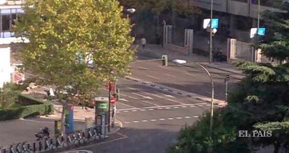 Paquete sospechoso moviliza a la policía en Madrid