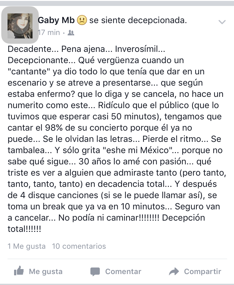 Luis Miguel cancela concierto en el Auditorio - image11