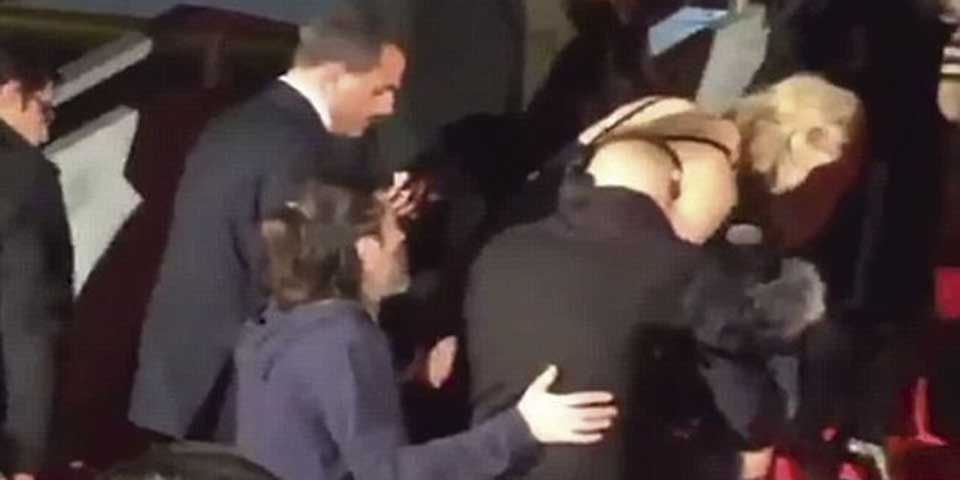 Video: Jennifer Lawrence sufre una nueva caída