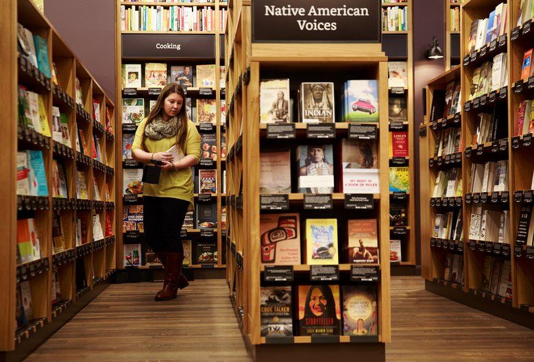 Amazon abre su primera librería física